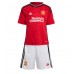 Camiseta Manchester United Lisandro Martinez #6 Primera Equipación Replica 2023-24 para niños mangas cortas (+ Pantalones cortos)